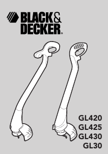 Manual de uso Black and Decker GL425XC Cortabordes