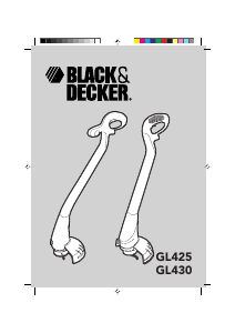 Manuale Black and Decker GL430S Tagliabordi