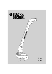 Manuale Black and Decker GL300 Tagliabordi