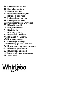 Használati útmutató Whirlpool WHVF 93F LT K Páraelszívó