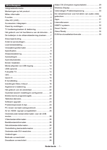 Handleiding Salora 43UHS3804 LED televisie