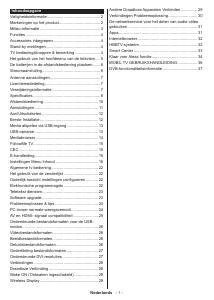 Handleiding Salora 24HMS5904 LED televisie