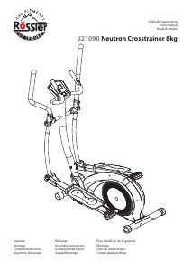 zwanger Marine het laatste Handleiding Rössler 021090 Neutron Crosstrainer