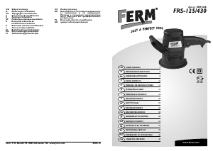 Manual FERM ESM1006 Random Orbital Sander