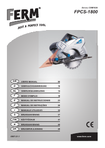 Manual FERM CSM1028 Circular Saw