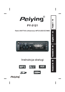 Manual Peiying PY-3121 Car Radio