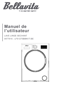 Mode d’emploi Bellavita LFS 1275 BBN VT-BE Lave-linge séchant