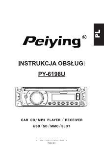 Instrukcja Peiying PY-6198U Radio samochodowe