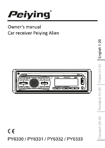 Instrukcja Peiying PY-6331 Radio samochodowe