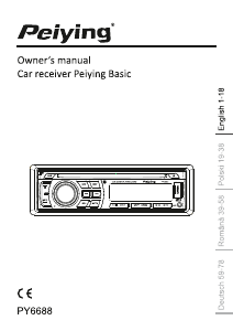 Manual Peiying PY-6688 Car Radio