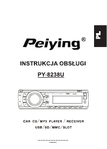 Instrukcja Peiying PY-8238U Radio samochodowe
