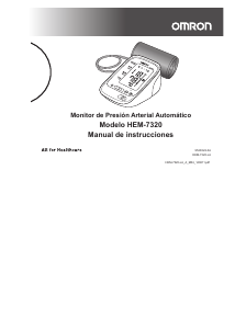 Manual de uso Omron HEM-7320-LA Tensiómetro
