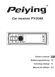 Instrukcja Peiying PY-9348 Radio samochodowe