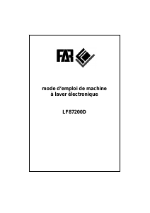 Mode d’emploi FAR LF87200D Lave-linge