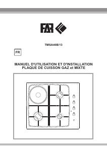 Mode d’emploi FAR TMSA40B/13 Table de cuisson