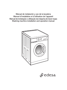 Manual de uso Edesa L-1026 Lavadora