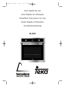 Handleiding Teka HL 830 Oven