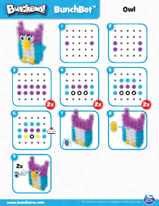 كتيب BunchBot Owl Spinmaster