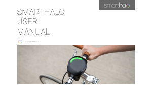 Manual SmartHalo v1.4.0 Cycling Computer