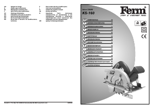 Manual FERM CSM1001 Circular Saw