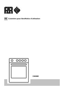 Mode d’emploi FAR CI606W Cuisinière