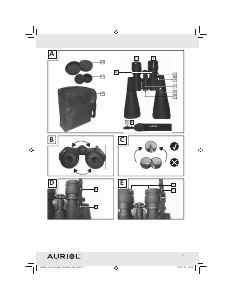 Handleiding Auriol Z30373 Verrekijker