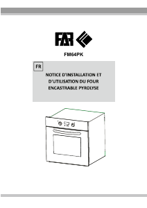 Mode d’emploi FAR FM64PK Four