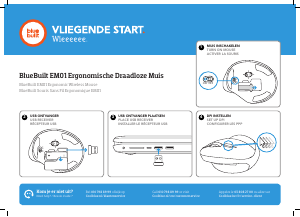 Handleiding BlueBuilt EM01 Muis