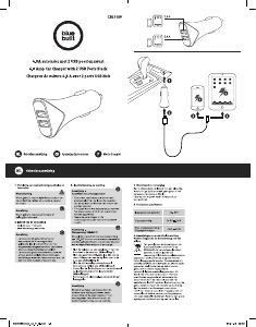 Mode d’emploi BlueBuilt CBL1159 Chargeur de voiture