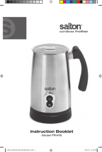Manual Salton FR1416 Milk Frother
