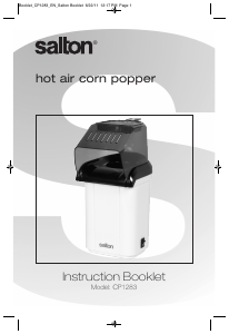 Handleiding Salton CP1283 Popcornmachine