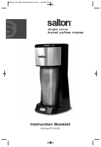 Manual Salton FC1438 Coffee Machine