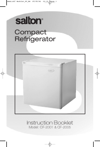 Manual Salton CF2005 Refrigerator