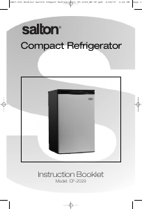 Manual Salton CF2029 Refrigerator