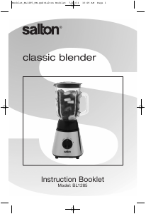 Manual Salton BL1285 Blender