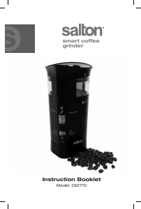 Manual Salton CG1770 Coffee Grinder