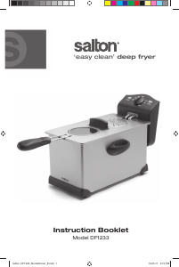 Manual Salton DF1233 Deep Fryer