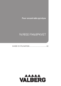 Mode d’emploi Valberg FM 68 P K VET Four