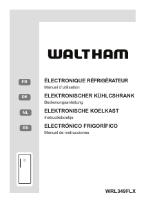 Manual de uso Waltham WRL349FLX Refrigerador