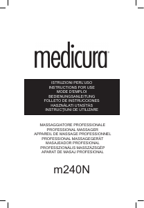 Manual de uso Medicura M240N Masajeador