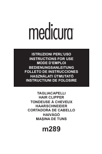 Használati útmutató Medicura M289 Hajnyíró