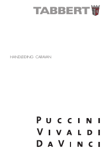 Handleiding Tabbert Puccini 560 TD 2.3 (2010) Caravan