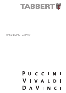 Handleiding Tabbert Puccini 540 E 2.5 (2010) Caravan