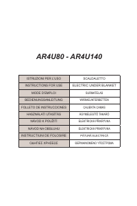 Bedienungsanleitung Ardes AR4U80 Elektrische heizdecke