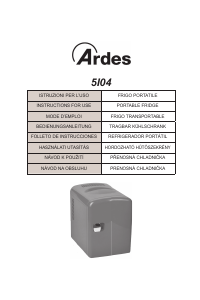 Mode d’emploi Ardes AR5I04 Réfrigérateur