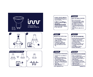 Handleiding Innr RS 228-4 Comfort White GU10 Lamp