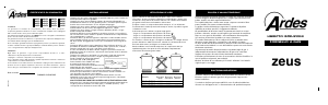 Manuale Ardes AR9S01PG Piano cottura