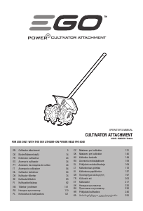 Kasutusjuhend EGO CTA9500 Kultivaator