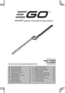 Mode d’emploi EGO MHSC2002E Taille-haies