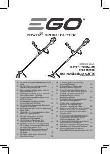 Manual EGO BCX3800 Trimmer de gazon